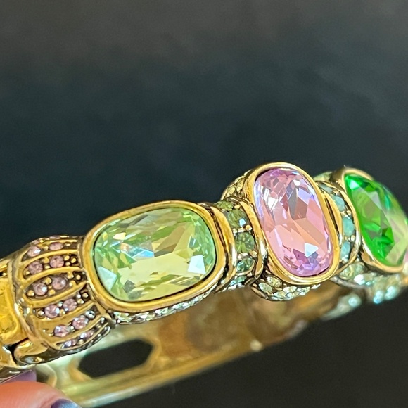 HEIDI DAUS Bracelet Swarovski Crystal Bracelet Slip On - Classic ~Gorgeous! - Picture 13 of 15